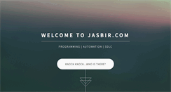 Desktop Screenshot of jasbir.com